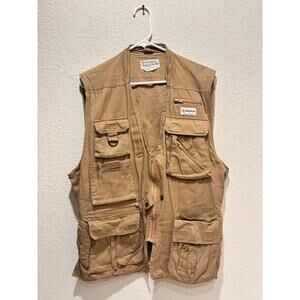 Vintage Fuji Film Professional Media Press Vest Photographer Korea 1980s L